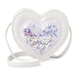 Little girls heart shaped purse